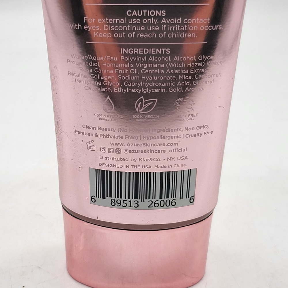 Azure Rose Gold Hydrating Peel Off Face Mask 5 oz 150‎ mL - Picture 5 of 6
